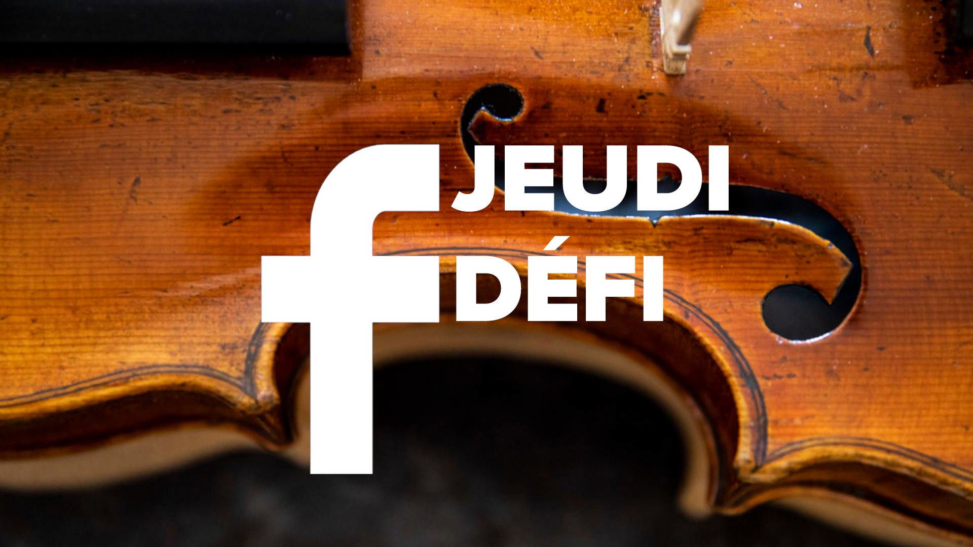 Tous les jeudis, Mildor Violon vous invite à relever un défi personnel sur le groupe Facebook Violonistes débutant. Publiez une vidéo et amusez-vous !